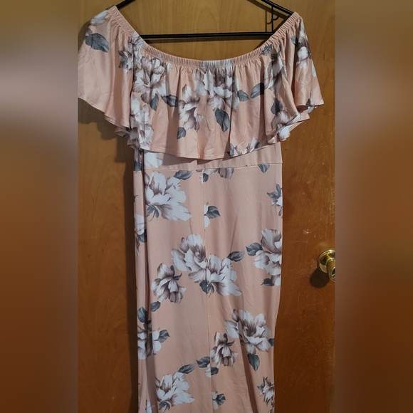 Floral maternity dress size large NWOT - Picture 6 of 6